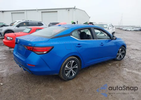 2022 Nissan Sentra Sv Xtronic Cvt z USA, uszkodzony, nr VIN 3N1AB8CV0NY277736